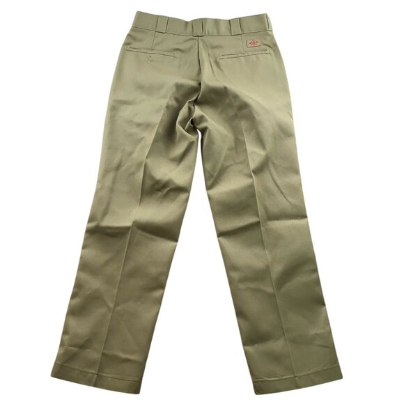NWT Dickies Mens Work Pants Size 34x30 Original Fit Khaki Chino Casual Straight - Picture 2 of 16